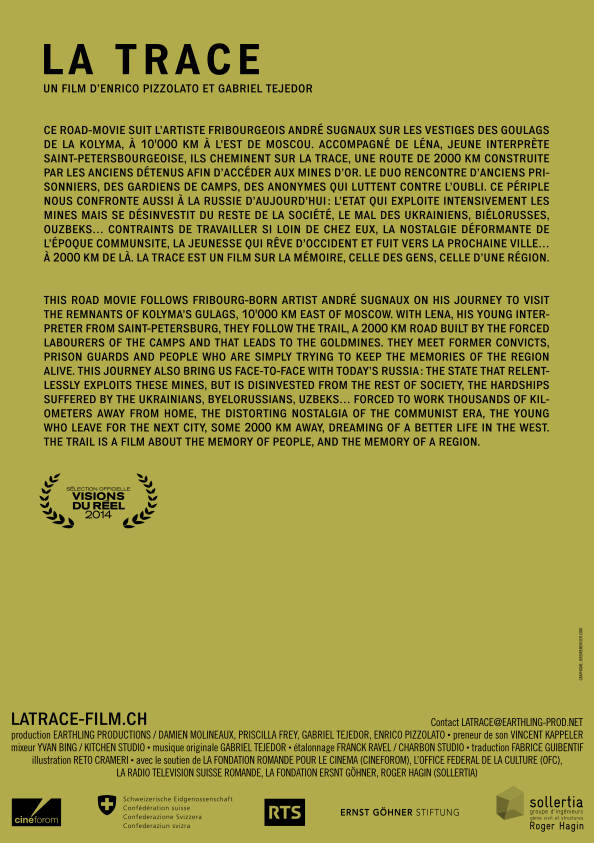 flyer La Trace verso